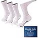 Socks Daze Anti Skid Diabetic Slipper Socks Hospital Socks with Grips for Pregnance Women 4 Pairs, Mediumthumb 1