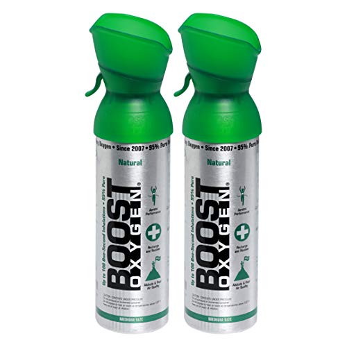 Boost Oxygen Supplemental Oxygen to Go AllNatural Respiratory