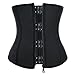 BRABIC Women's Neoprene Zipper & Buckle Underbust Cincher Waist Trainer Corset Sport Workout Body Shaper Tummy Control