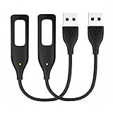 Fitbit Flex Charger with Reset Button, 2 PCS QIBOX Replacement Charger for Fitbit Flex with Reset Function (Charge and Reboot Your Fitbit)