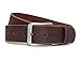 Nickel Smart Roan Mountain Brown Leather Belt - 36