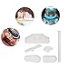 CkeyiN 6pcs Plastic Cute Baby Shoe Shape Fondant Cutting Cake Mold Tools for DIY Birthday Cake Sugar Craft Decorating
