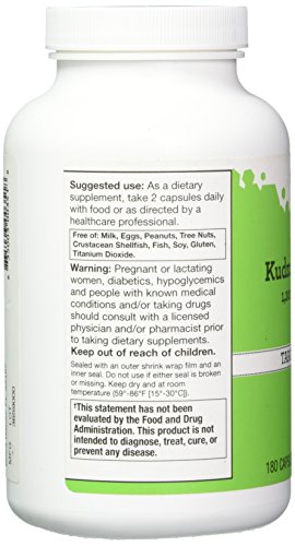 Vitacost Kudzu Root Extract -- 1200 mg per serving - 180 Capsules