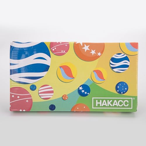 HAKACC 50 Stück Flummies für Kinder 25 mm Flummis Springball Bunte Flummis Gummibälle Hüpfbälle für Kindergeburtstag Gastgeschenke Belohnungen im Klassenzimmer Verwendet Werden
