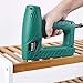 FIXKIT Electric Staple/Brad Nail Gun Hand Tacker Flooring Framing Nailers Kit, Suit For Upholstery, Fixing Material, Decoration, Carpentry, Furniture