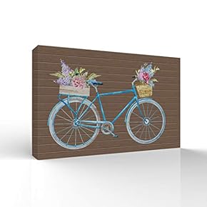Wall26-Canvas Wall Art-Bicycle-Giclee Painting Wall Bedroom Living House Decoration Home Art - 12x18 inches