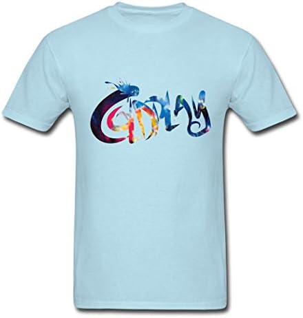 fashion 2016 pop rock Coldplay Tour logo T shirts for men XX-Large