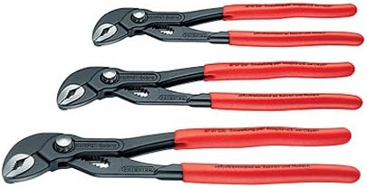 Lot De 3 Pinces Multiprises Pour Pompe A Eau Cobra Knipex Hitech Ref 87 01 180 250 300 Amazon Fr Bricolage