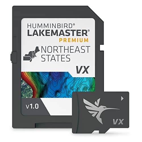 Humminbird LakeMaster Northeast V1 Map SD Card