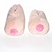 Deluxe Comfort Booby Bedroom Slippers, Large - Fun Unique Gag Gift - Perfect for College Life - The Breast Slippers Around - Mens Slippers, Natural