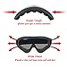 Ski Goggles SiFREE UV400 Protective with Windproof Dustproof Anti-shock Anti-Glare Lenses Skate Glasses for Ice-Skate Snowboard Snowmobile Bicycle Motorcycle