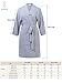 SIORO Women's Kimono Robes Cotton Lightweight Bath Robe Knit Bathrobe Soft Sleepwear V-Neck Ladies Nightwear