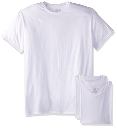 Fruit of the Loom Men's 3-Pack Tall Size Crew-Neck T-Shirt