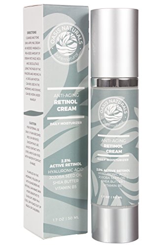 UPC 643950965687, Anti Aging Retinol Cream - Hyaluronic Acid Vitamin C Moisturizer &amp; Anti-Wrinkle Serum With Vitamin E &amp; Aloe Vera For Sensitive Skin