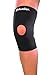 MUELLER Knee Sleeve Open Patella, Black, Medium