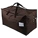 iwill CREATE PRO Thick Storage Bag for Move House Keeping, Go-to-School,Festival Decoration Storage Bags, Brown