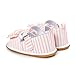 CoKate Baby Toddler Boy Girls Bow Knot Sandals First Walker Shoes (0-6 Months, pink)