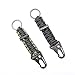 CAMPSNAIL EDC Paracord Lanyard Keychains - First Aid Kit Survival Keychain with Carabiner and Flint Great Gift for Girls and Boys Scouts,Outdoor Fans and Father Day