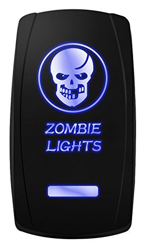 MicTuning MIC-LSK1 Zombie Lights Symbol Rocker Switch On ... zombie light rocker switch wiring diagram 
