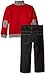 Nautica Little Boys Three Piece Fleece Set with Convertible Collar Jacket Denim Pant