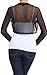 Ola Mari Full Sheer Mesh Long Sleeve Bolero Shrug