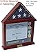 Not for a Burial/Memorial Flag, Flag Display Case Holder Shadow Box for a 3' X 5' Flag or 13.5