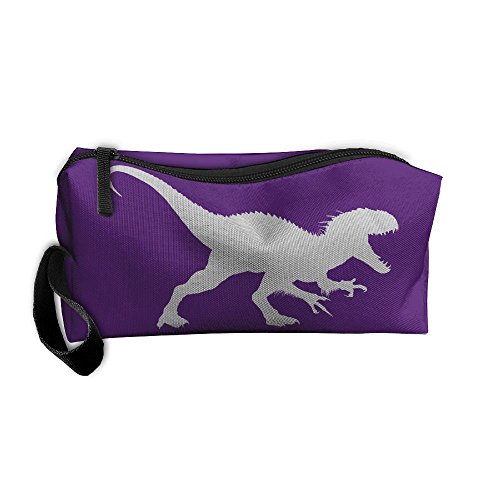 Hong Yi Fang Portable Toiletry Bag Storage Bags Dinosaur Skeleton