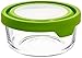 Anchor Hocking TrueSeal Glass Food Storage Container with Airtight Lid, Green, 4 Cup