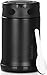 Stainless Steel Travel Food Jar With Folding Spoon - 16.9 Ounce Capacity - Heat Insulation Effect - by Utopia Home