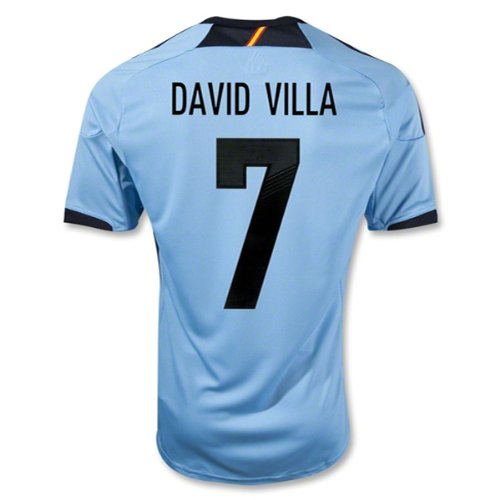 david villa spain jersey