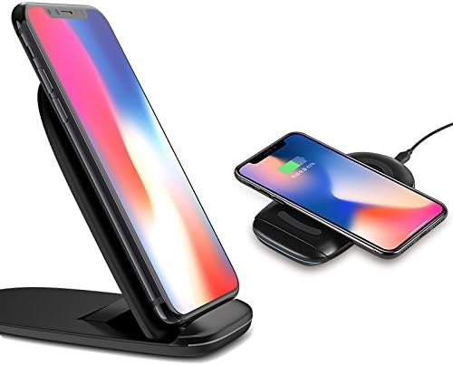 iPhone X 8/8 Plus Foldable Wireless Charger,HyRich Adjustable Standard Qi Wireless Charger , Fast Wireless Charging Pad for Samsung Galaxy Note 8/5 S8/S8 Plus S7/S7 Edge S6 Edge Plus