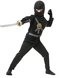 Black Ninja Avenger Kids Costume