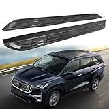 2PCS Running Boards Side Steps Pedal Steps Nerf Bar