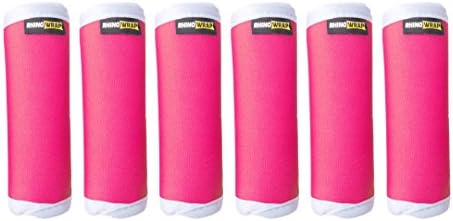 COLOR! Pink (Quantity 6) Luggage Locators / Handle Grips / Luggage Grips