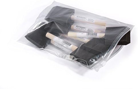 9" x 12" x 3 mil Clear Plastic Slider Top Bags (Case of 250)