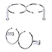 Amarine Made 316 Stainless Steel Double Ring Cup Drink Holder - Open Design