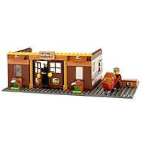 Building Toys Custom City UPS Store / Office. MINIFIG. Loading Deck. Ready to Play!