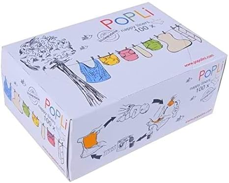 Popolini - Caja de pañales de desechable (5 cajas, 500 unidades): Amazon.es: Bebé