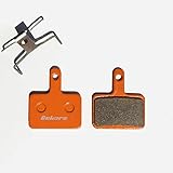 Gekors Bicycle Disc Brake Pads for Shimano/Tektro/TRP, 1 Pair with a Spring