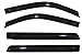 VITO 4pcs Side Window Deflectors Original Window Visors For 2009 2010 2011 2012 2013 2014 Ford F-150 F150 Super Crew Cab ONLY Vent Visor Sun/Rain Guard