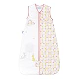 Grobag Blossom Bunny 100% cotton Fabric Baby Sleeping bag For Silky Smooth Comfort 2.5 Tog (6-18 months)