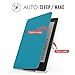 MoKo Case for Kindle E-reader (8th Generation 2016) - The Thinnest and Lightest  Cover with Auto Wake/Sleep for Amazon Kindle (6 Display, 8th Gen 2016 Release), BLUE
