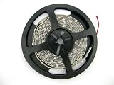 LED Strip light, Waterproof LED Flexible Light Strip 12V with 300 SMD LED, 3258 Pure White. 16.4 Foot / 5 Meter