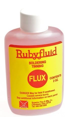 Ruby Fluid 60301 Flux for Soldering, 2-Ounce by Ruby Fluid