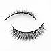 AccMart Magnetic Eyelashes Dual Magnet Glue-free 3D Reusable Full Size Natural False Lashes for Natural Look (6PCS)