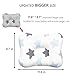 Baby Pillow, MALOMME Infant Pillow Soft Baby Head Shaping Pillow for Sleeping Organic Cotton Washable 3D Breathable Air Mesh Protection for Flat Head Syndrome