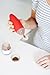 Boon Squirt Silicone Baby Food Dispensing Spoon,Orange