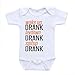 Wake up Drank laydown Drank spitup Drank funny quote on baby onesies sayings infant toddler bodysuits one piece (newborn(0-3 Months))