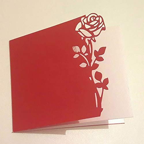 image for AkoMatial Cutting Dies,Rose Pattern Embossing Cutting Dies Tool Stenci