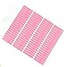 Woreach 8pcs DIY Plastic Grid Drawer Divider, Adjustable Drawer Divider Pink Closet Organizers for Makeup Socks Underwear Scarves